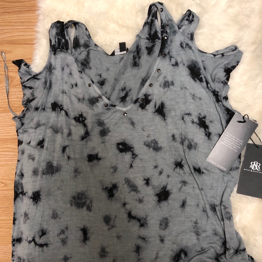 Cold shoulder blouse
